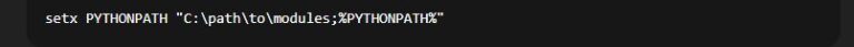 How to Set PYTHONPATH? Explain Concepts of Namespace, Scope and ...