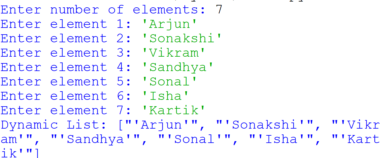 Create a list in Python
